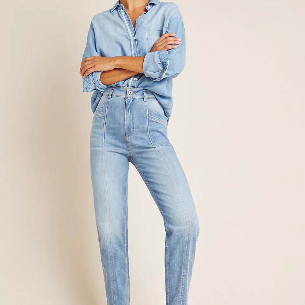 PILCRO ULTRA HIGH-RISE SLIM BOYFRIEND JEANS